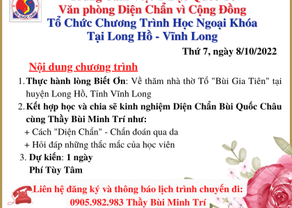 CHƯƠNG TRÌNH HỌC NGOẠI KHÓA TẠI LONG HỒ - VĨNH LONG 10/2022
