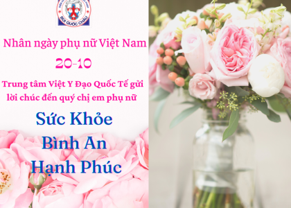 CHÚC MỪNG NGÀY PHỤ NỮ VIỆT NAM 20-10