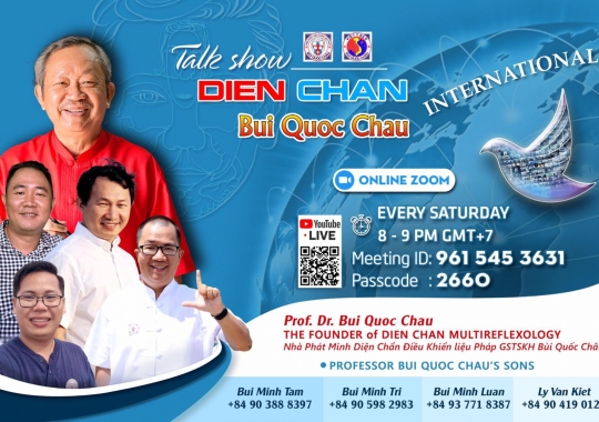 TALKSHOW DIEN CHAN BUI QUOC CHAU INTERNATIONAL