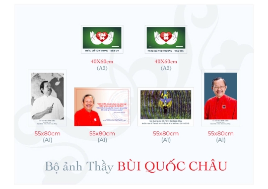 Trung tâm chính thức phát hành bộ ảnh chân dung Thầy Tổ
